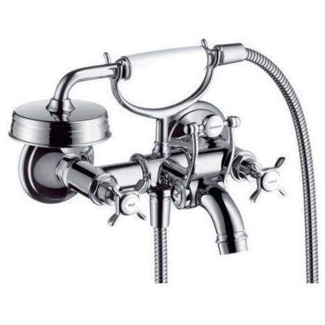 hansgrohe AXOR Montreux 2-Griff-Wannenarmatur Aufputz, 16540250