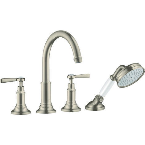hansgrohe AXOR Montreux 4 agujeros en el borde de la baldosa,
