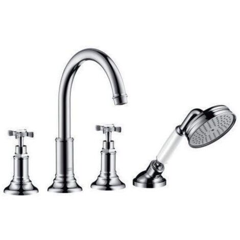 hansgrohe AXOR Montreux 4-Loch Wannenrandarmatur DN15, 16546140