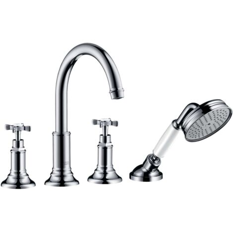 hansgrohe AXOR Montreux 4 trous pour jante de baignoire DN15,