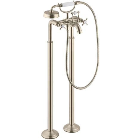 hansgrohe AXOR Montreux Mélangeur bain 2 poignées sur pieds AXOR