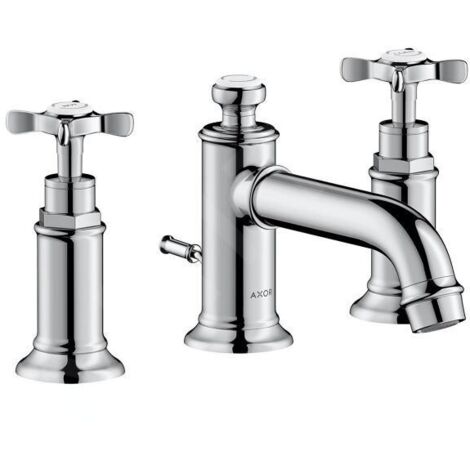 hansgrohe AXOR MONTREUX Mélangeur lavabo 3 trous 30, vidage par