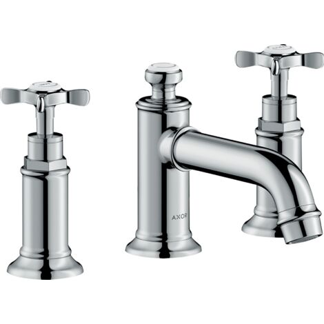 hansgrohe AXOR MONTREUX Mélangeur lavabo 3 trous 30, vidage par