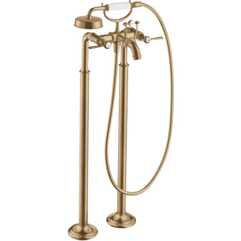 hansgrohe AXOR Montreux Mitigeur bain 2 poignées, béqu'illes, sur