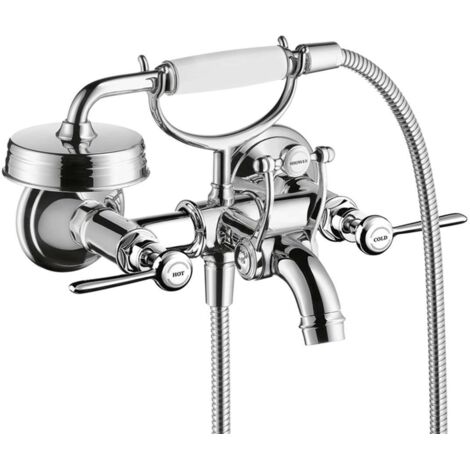 hansgrohe AXOR Montreux Mitigeur bain douche 2 poignées, montage