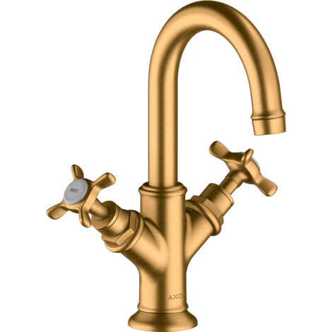 hansgrohe AXOR Montreux mitigeur lavabo 2 poignées 160, vidage