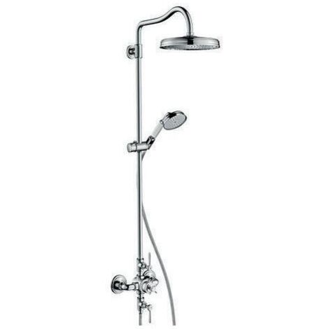 hansgrohe AXOR Montreux Showerpipe mit Thermostat, Kopfbrause 240