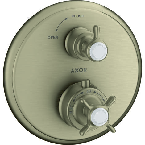 hansgrohe AXOR Montreux termostato empotrado con válvula de