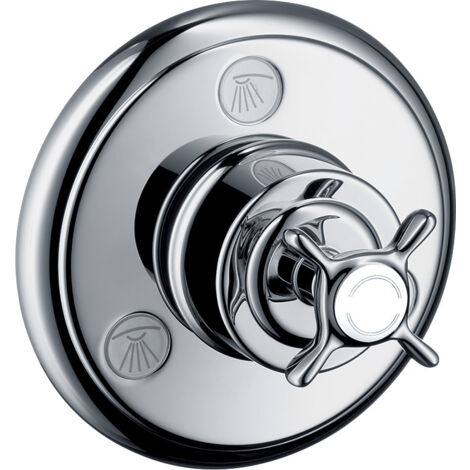 hansgrohe AXOR Montreux Vanne découlement et dinversion, Trio /
