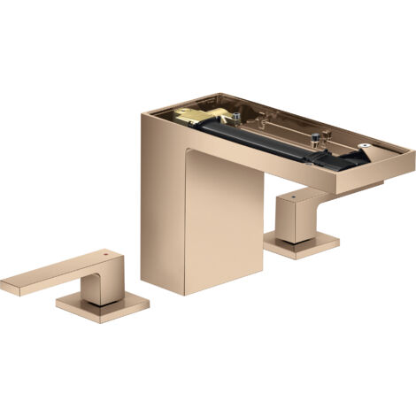 hansgrohe AXOR MyEdition 3-Loch Waschtischmischer 110, mit