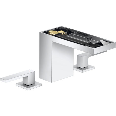 hansgrohe AXOR MyEdition 3-Loch Waschtischmischer 110, mit