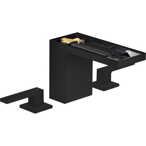 hansgrohe AXOR MyEdition 3-Loch Waschtischmischer 110, mit