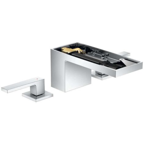 hansgrohe AXOR MyEdition Mezclador de lavabo de 3 agujeros 70 con