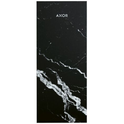 hansgrohe AXOR MyEdition Platte 200 Marmor Nero Marquina,