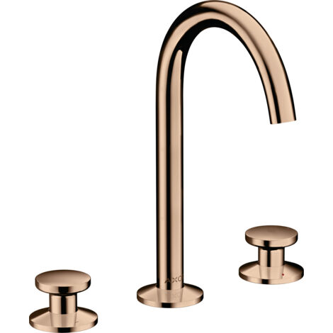 hansgrohe AXOR One 3-Loch Waschtischarmatur Select 170 mit