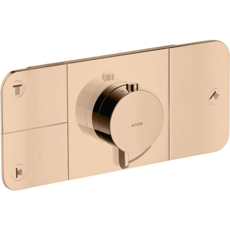 hansgrohe AXOR One Thermostatmodul Unterputz für 3 Verbraucher,