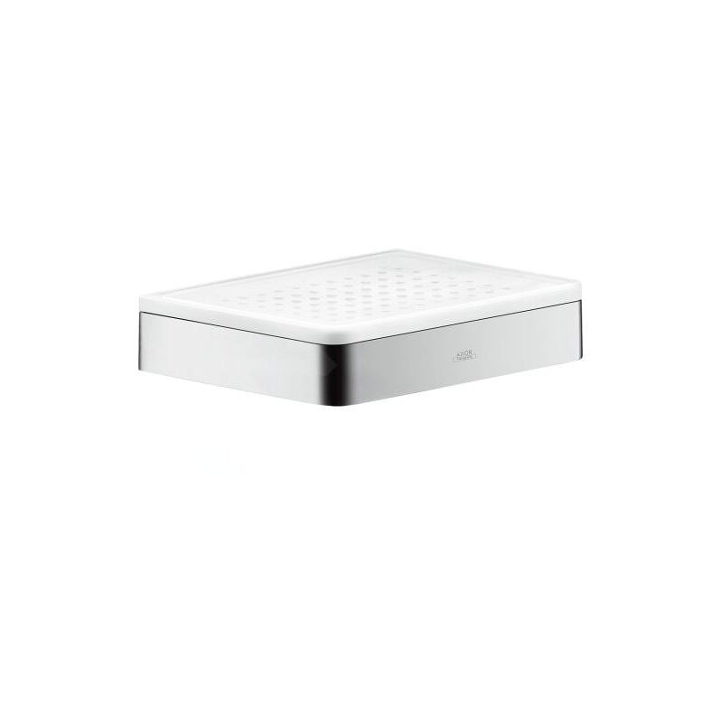 Universal - Porte-savon / boîte à savon, blanc/chrome 42803000 - Axor