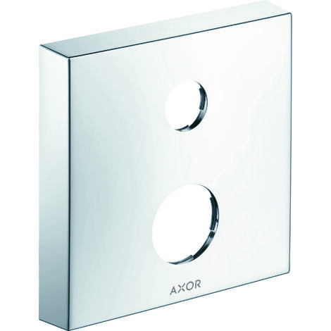 hansgrohe AXOR roseta de extensión, angular, 2 orificios,