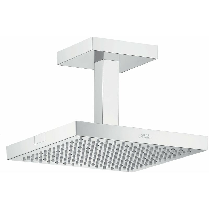 

Hansgrohe AXOR ShowerSoluciones de ducha mural 240/240 1jet, conexión al techo, color: cromado - 10929000