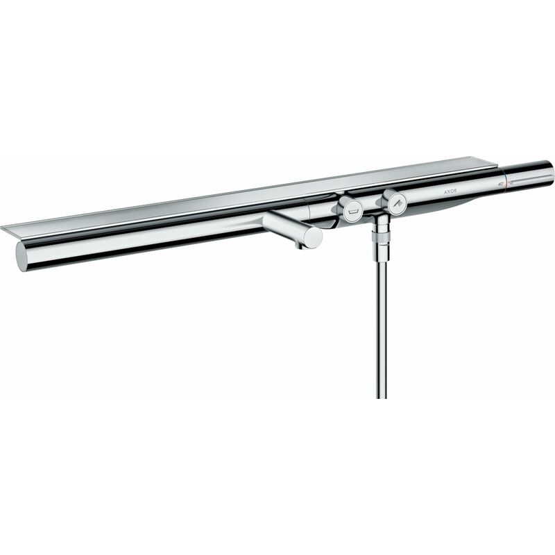 

Hansgrohe AXOR ShowerSoluciones para baño Termostato de baño 800 de superficie, 2 consumidores, color: cromado - 45420000