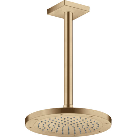 hansgrohe AXOR ShowerSolutions Deckenanschluss, 300mm, eckig,