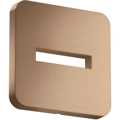 hansgrohe AXOR ShowerSolutions rosace, softsquare, 130x130mm,