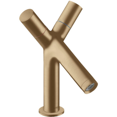 hansgrohe AXOR Starck 2-Griff Waschtischarmatur 80 mit