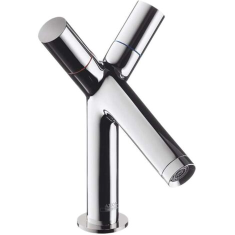 hansgrohe AXOR Starck 2-Griff Waschtischarmatur 80 mit