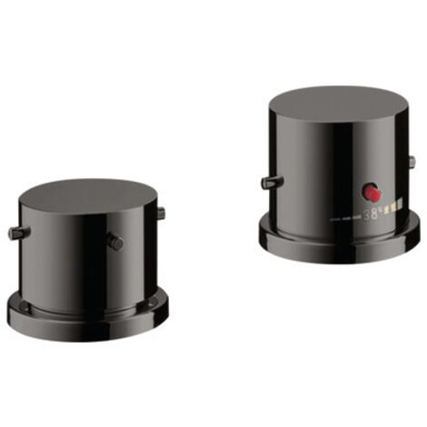 hansgrohe AXOR Starck 2-Loch Wannenrandarmatur mit Thermostat und
