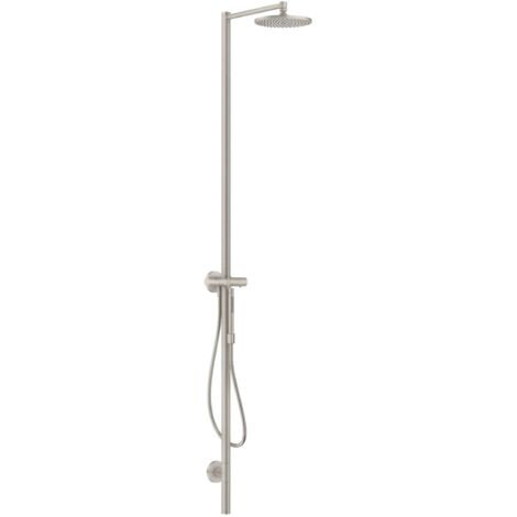 hansgrohe AXOR Starck Duschsäulen Set, Kopfbrause 240 1jet, mit