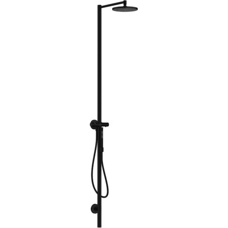 hansgrohe AXOR Starck Duschsäulen Set, Kopfbrause 240 1jet, mit