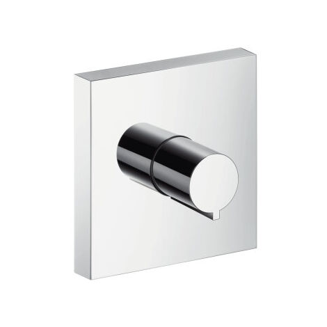 Hansgrohe Axor Starck Kit complet Robinet d'arrêt carré encastré DN15 / DN20, Coloris: chrome - 10972000