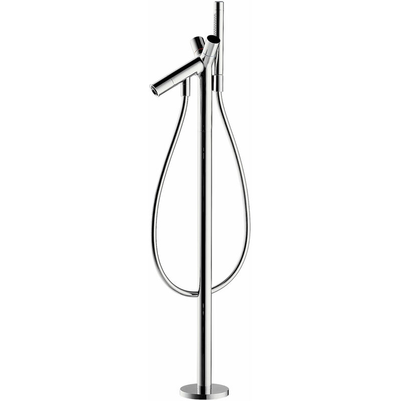 

Hansgrohe Axor Starck Mezclador de baño de 2 manijas de pie, color: cromado - 10458000