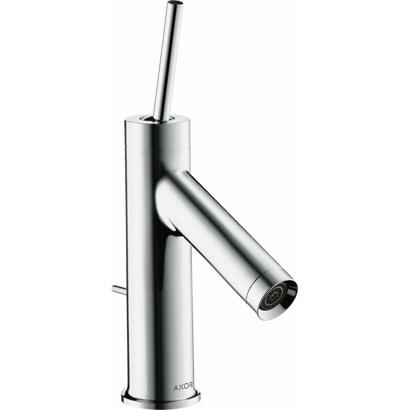 

Axor Starck Mezclador monomando de lavabo 70 con mango de espiga para lavabo con desagüe automático, color: cromado - 10116000 - Hansgrohe