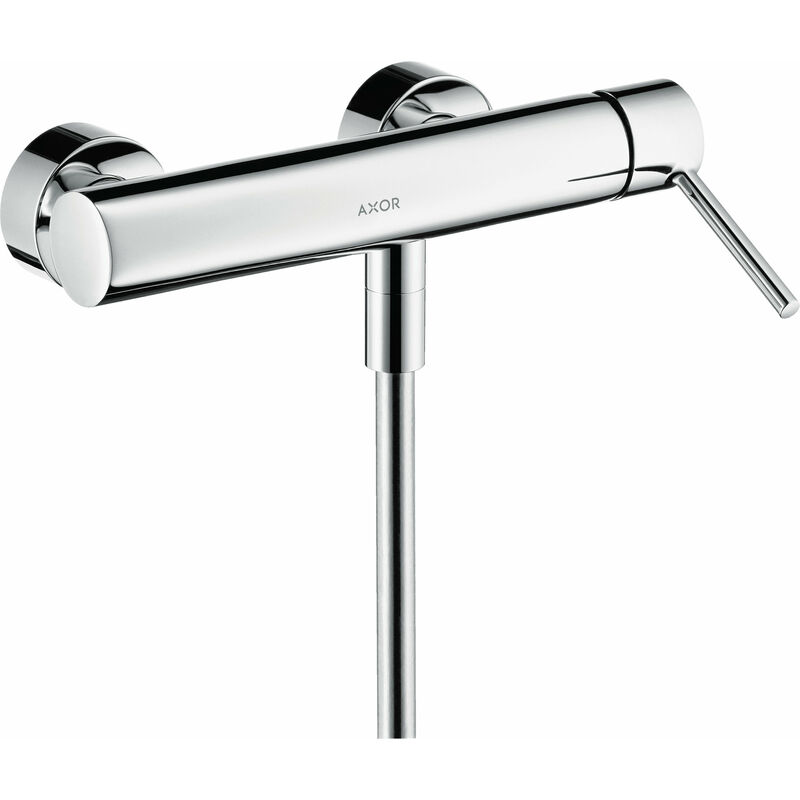 

Axor Starck Mezclador monomando de superficie para ducha con mango de ping, color: cromado - 10611000 - Hansgrohe