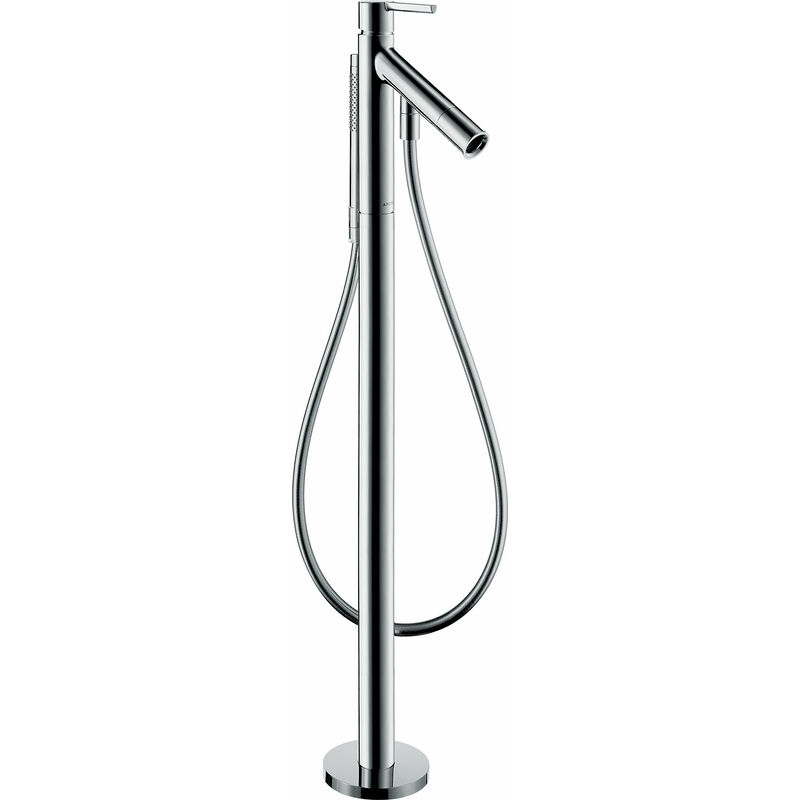 

Hansgrohe Axor Starck Mezclador monomando para bañera de pie con mango de palanca, color: cromado - 10455000