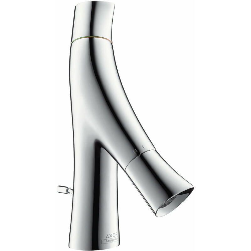 

AXOR Starck Organic Mezclador de dos manijas para lavabo 50, desagüe automático, para lavabo de enjuague a mano, color: cromado - 12014000 - Hansgrohe