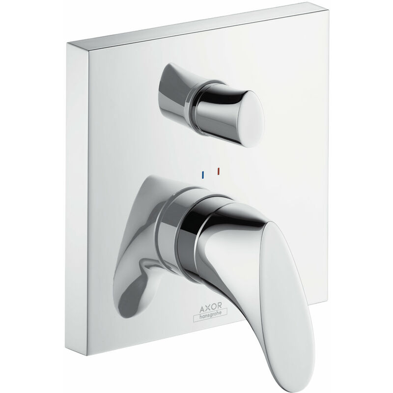 

Hansgrohe AXOR Starck Organic Mezclador monomando para bañera empotrado, combinación de seguridad integrada, color: cromado - 12416000