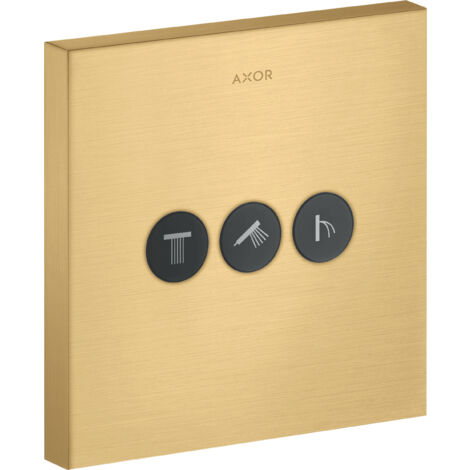 hansgrohe AXOR Starck ShowerSelect Robinet carré encastré pour 3