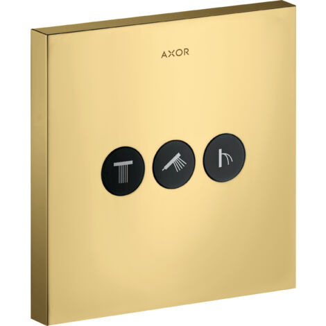 hansgrohe AXOR Starck ShowerSelect Robinet carré encastré pour 3