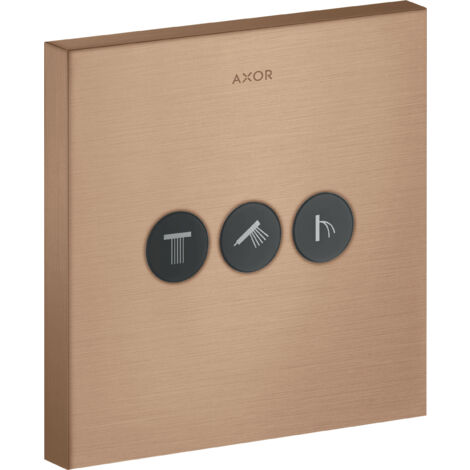hansgrohe AXOR Starck ShowerSelect Robinet carré encastré pour 3