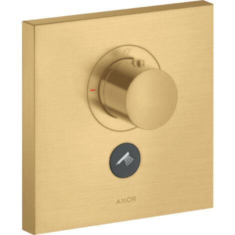 hansgrohe AXOR Starck ShowerSelect Thermostat carré à débit élevé