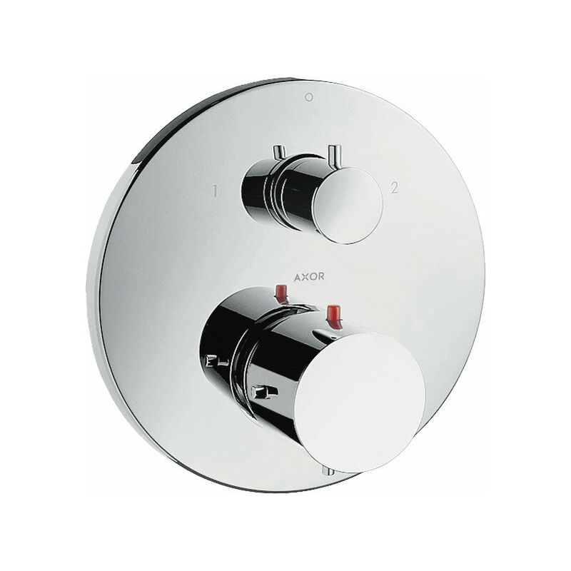 

Axor Starck termostato empotrado con válvula de cierre y conmutación, color: cromado - 10720000 - Hansgrohe