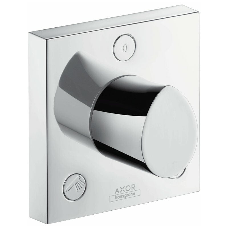 

Hansgrohe Axor Starck Trio/Quattro Válvula de cierre y conmutación empotrada 12 x 12, color: cromado - 12731000
