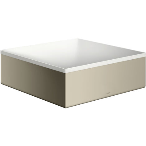 hansgrohe AXOR Suite lavabo à poser, rectangulaire, 285x285mm,
