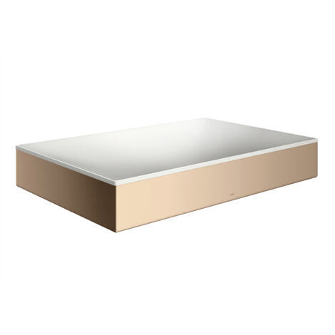 hansgrohe AXOR Suite lavabo à poser, rectangulaire, 600x600mm,