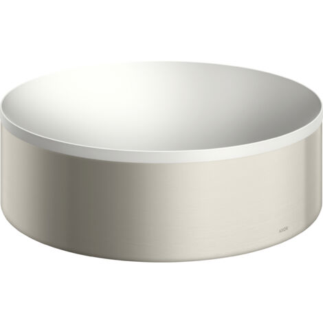 hansgrohe AXOR Suite lavabo à poser, rond, D 300mm, avec cadre