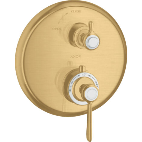 hansgrohe AXOR Thermostat Montreux encastré avec robinet d'arrêt,