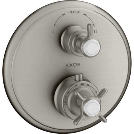 hansgrohe AXOR Thermostat Montreux encastré avec vanne d'arrêt ou