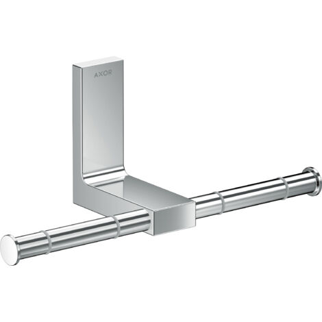 hansgrohe AXOR UNIVERSAL Portarrollos rectangular, metal, doble,